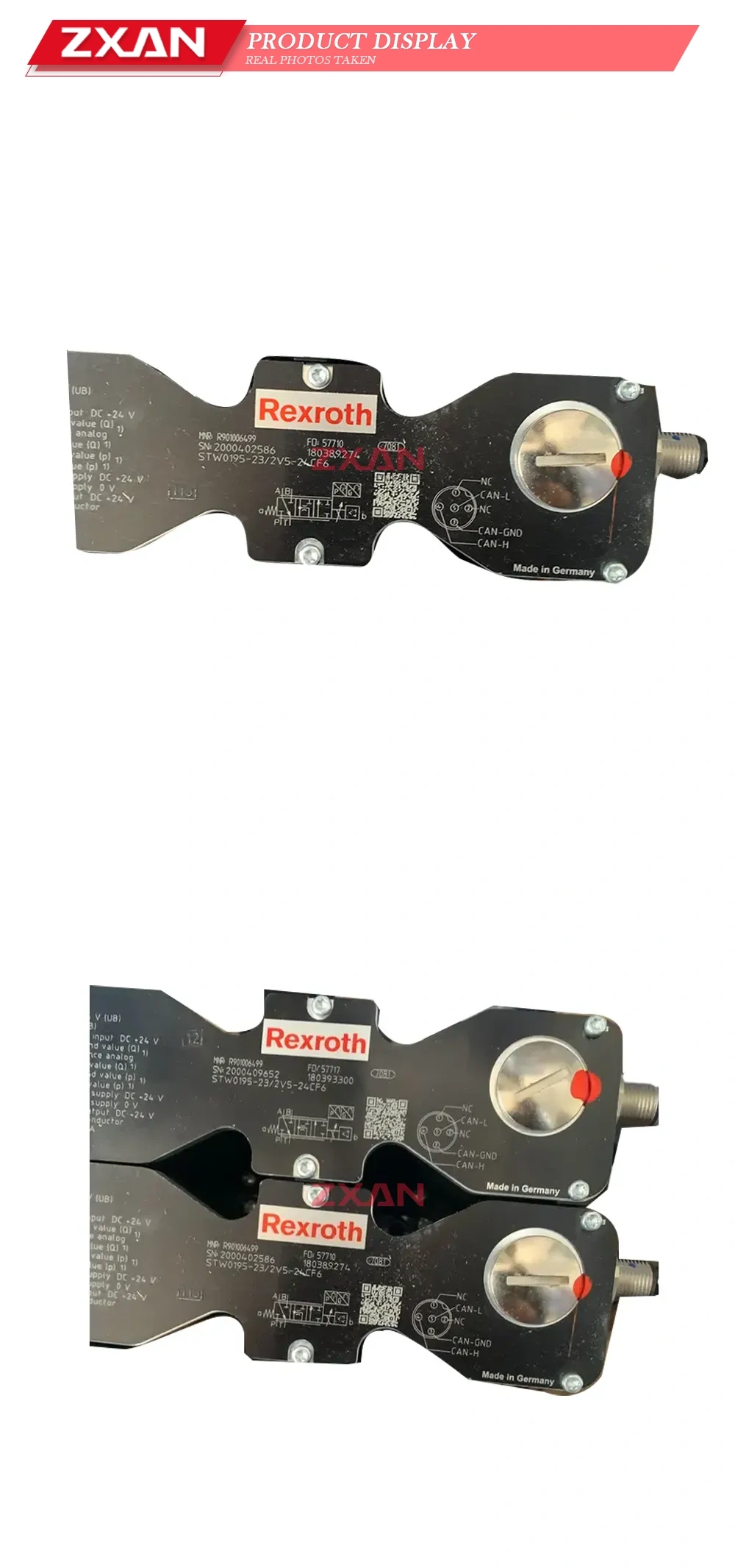 Rexroth STW0195-23/2V5-24CF6 Proportional Directional Valve Amplifier / Electronic Control Unit Description