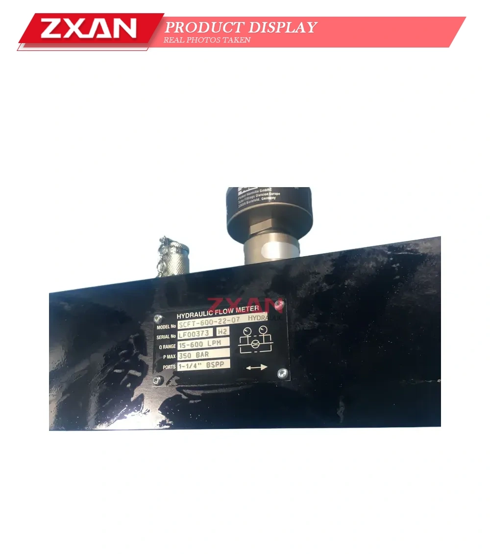 SCFT-600-22-07 Hydraulic Flow Meter Description