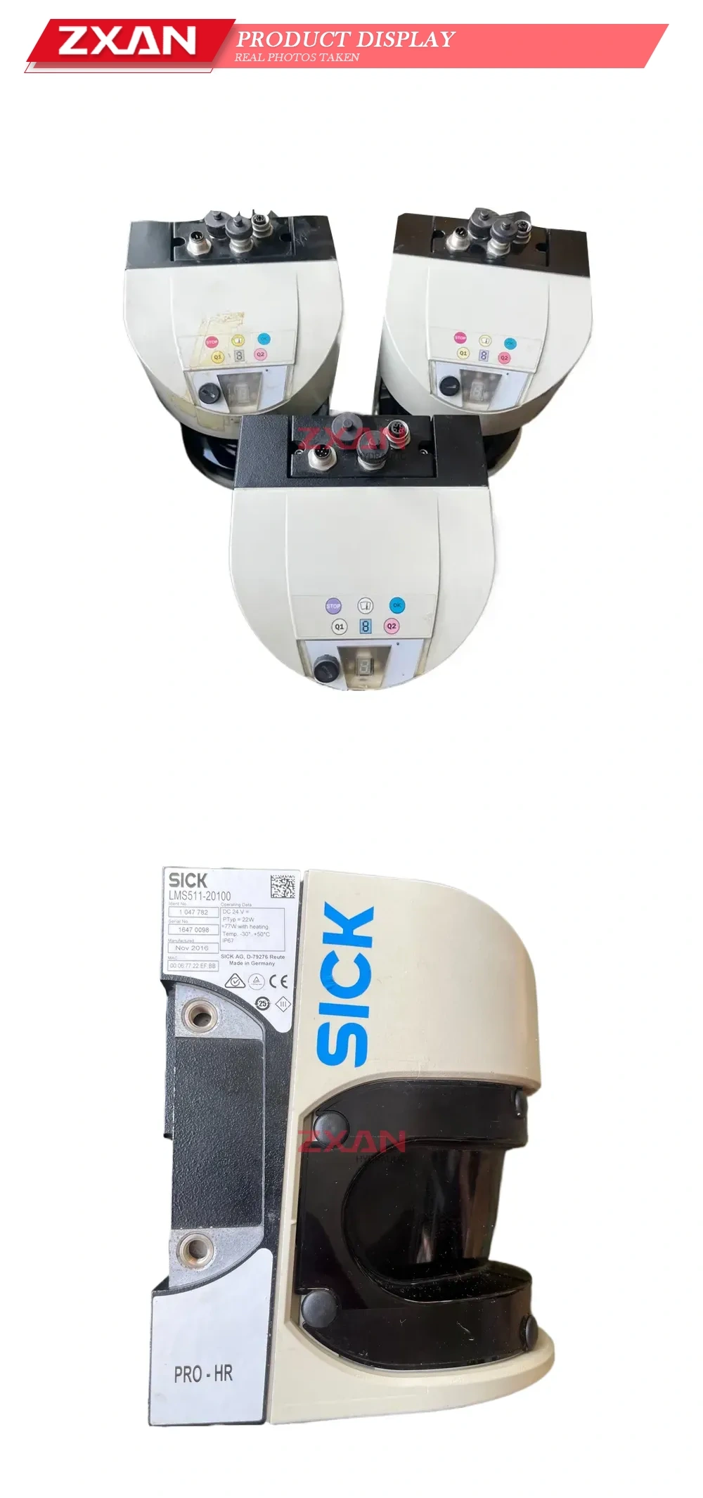 SICK LMS511-20100 2D LiDAR Laser Scanner Description