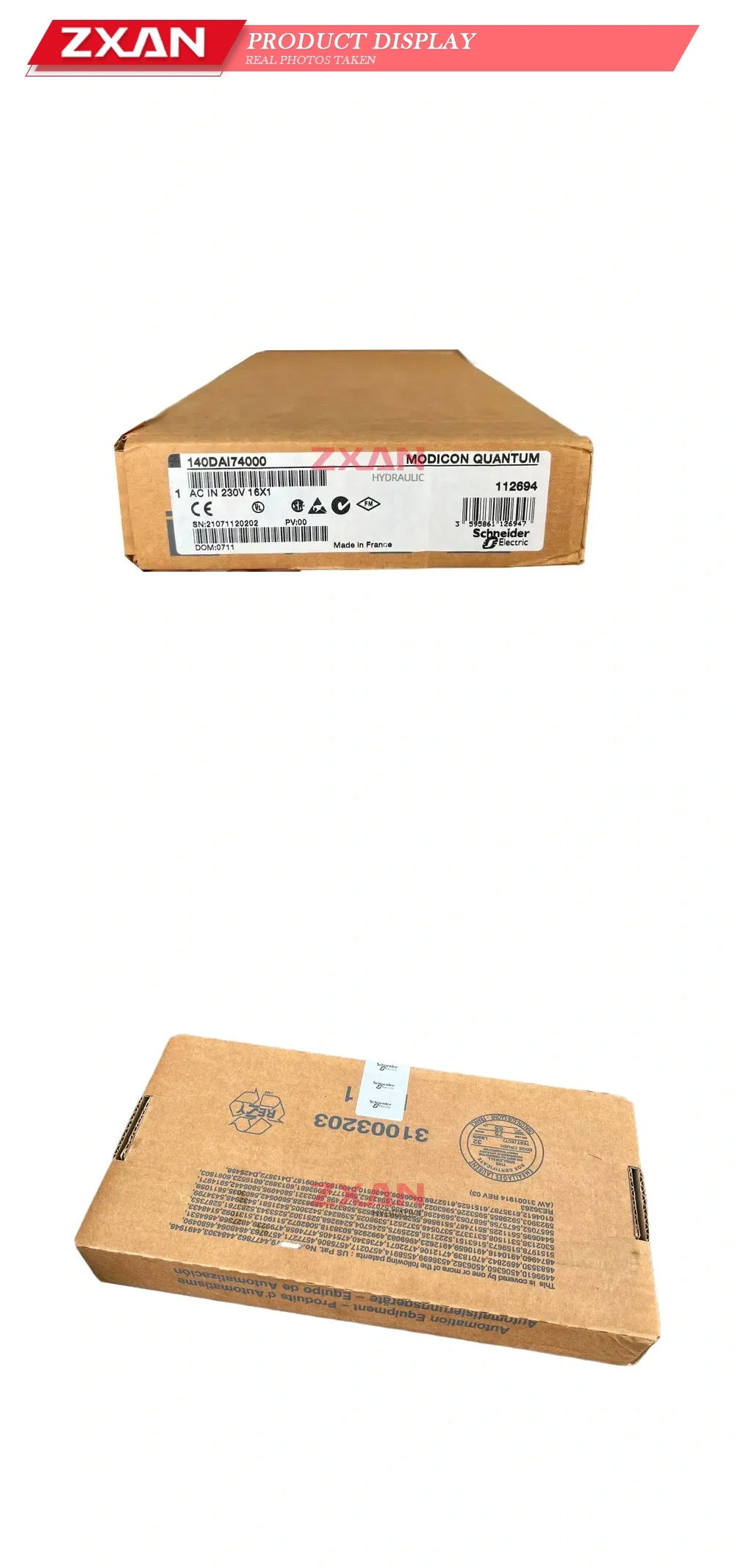 Schneider Electric 140DAI74000 Modicon Quantum AC Input Module Description