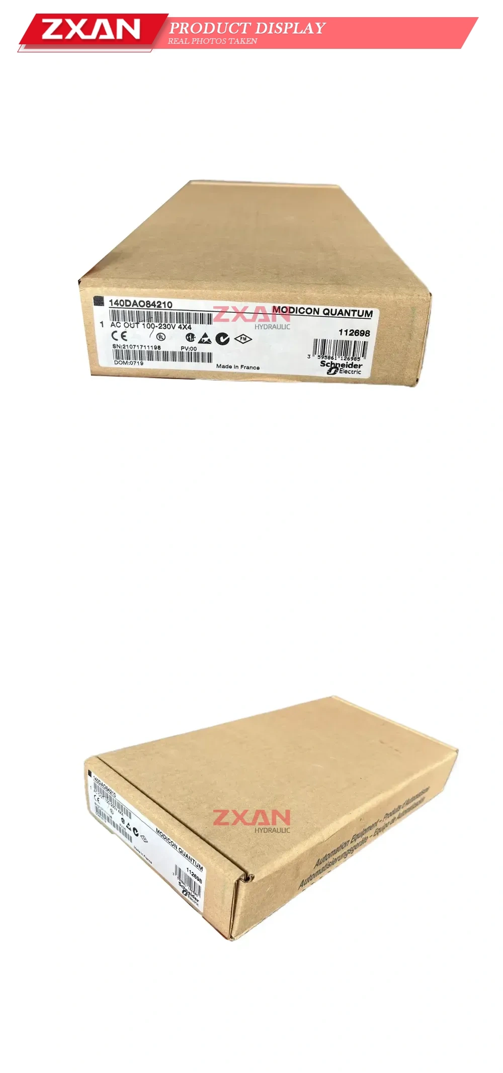 Schneider Electric 140DAO84210 PLC AC Output Module Description