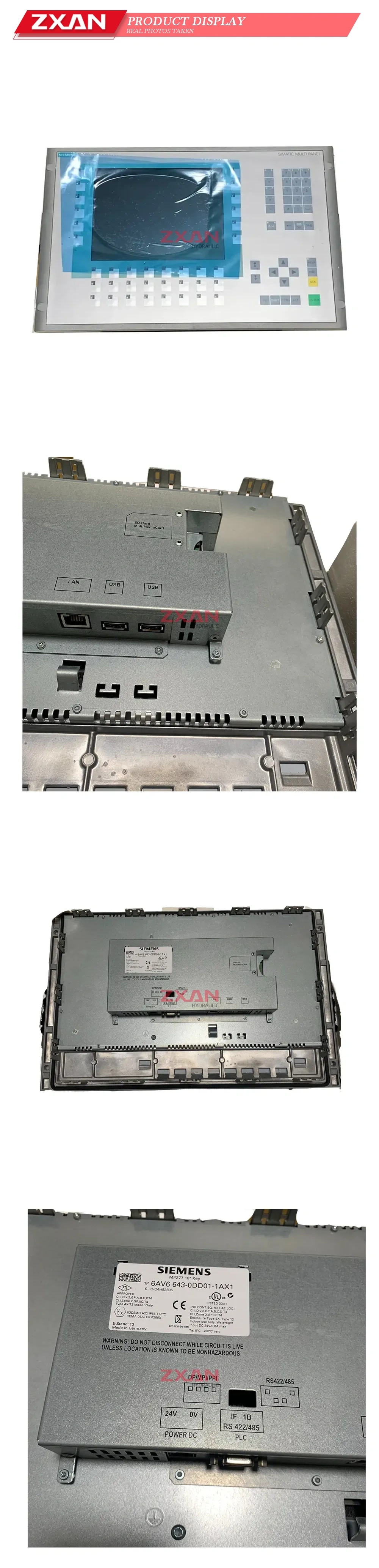 Siemens 6AV6 643-0DD01-1AX1 SIMATIC Multi Panel MP277 10