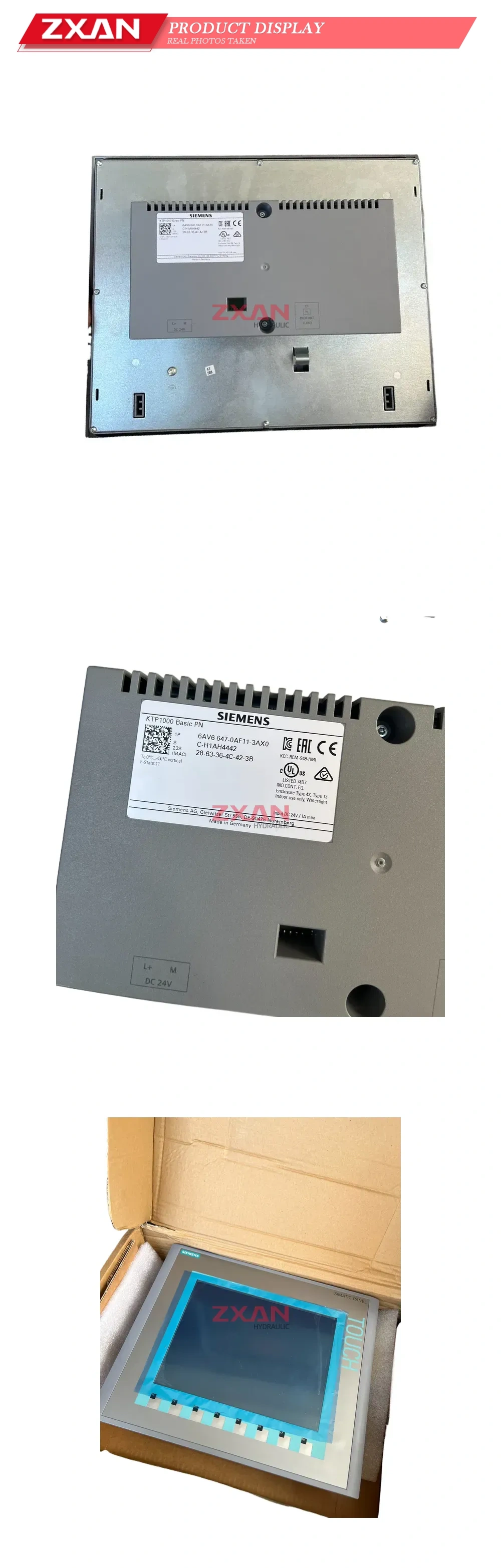 Siemens 6AV6 647-0AF11-3AX0 SIMATIC PANEL TOUCH Description
