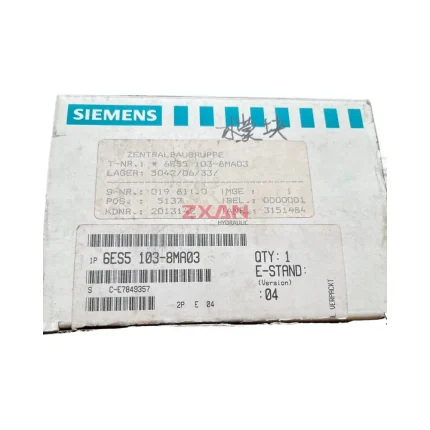 Siemens 6ES5 103-8MA03 PLC CPU Module