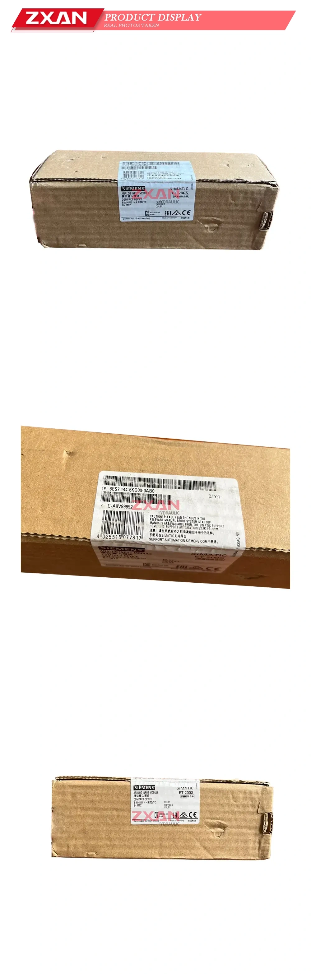 Siemens 6ES7 144-6KD00-0AB0 SIMATIC ET 200S Analog Input Module Description