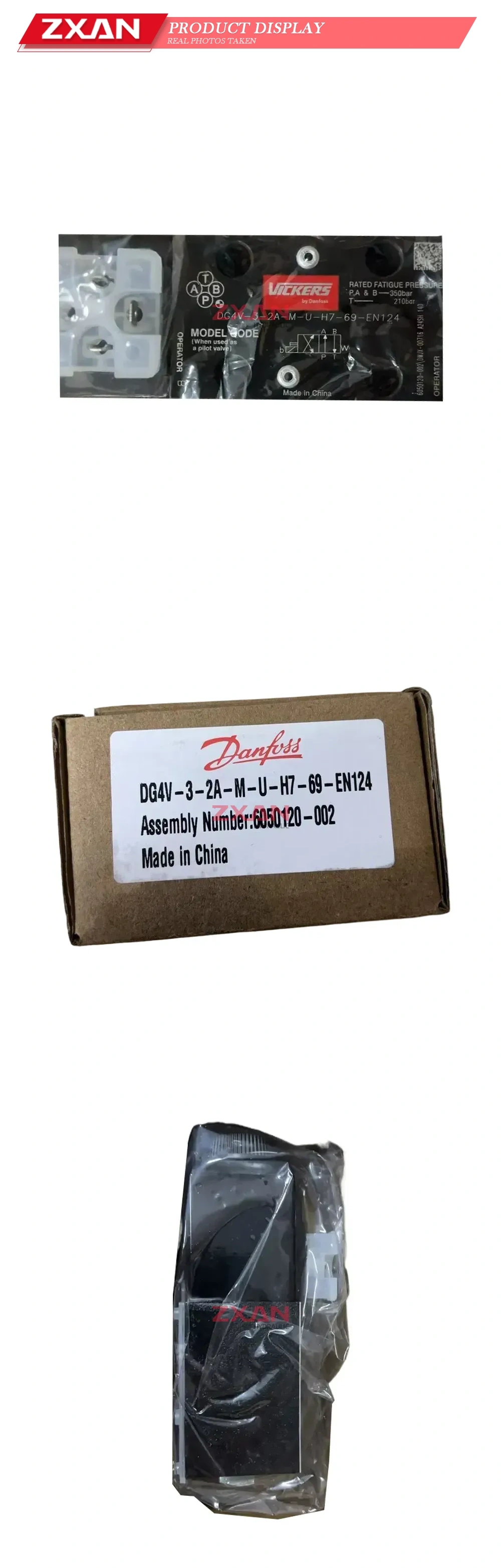 Vickers DG4V-3-2A-M-U-H7-69-EN124 Hydraulic Directional Control Valve Description