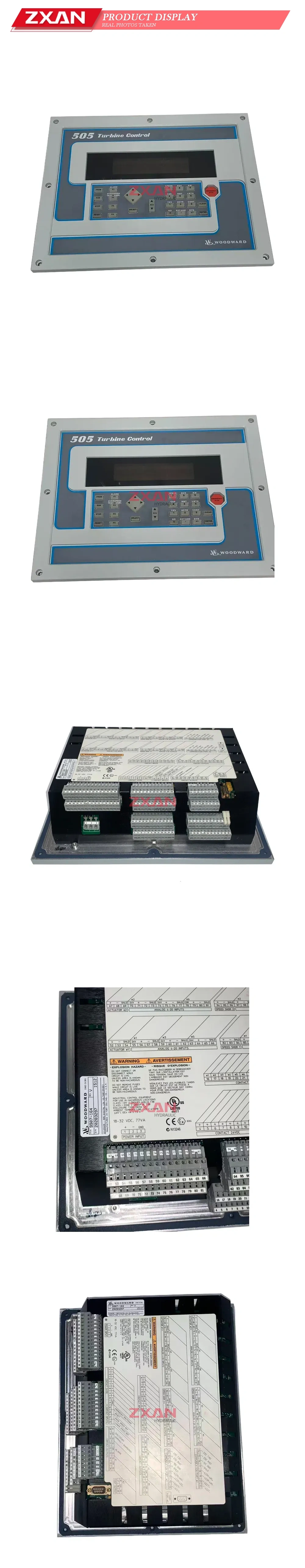 Woodward 505 (P/N 9907-164) Turbine Control Panel Description