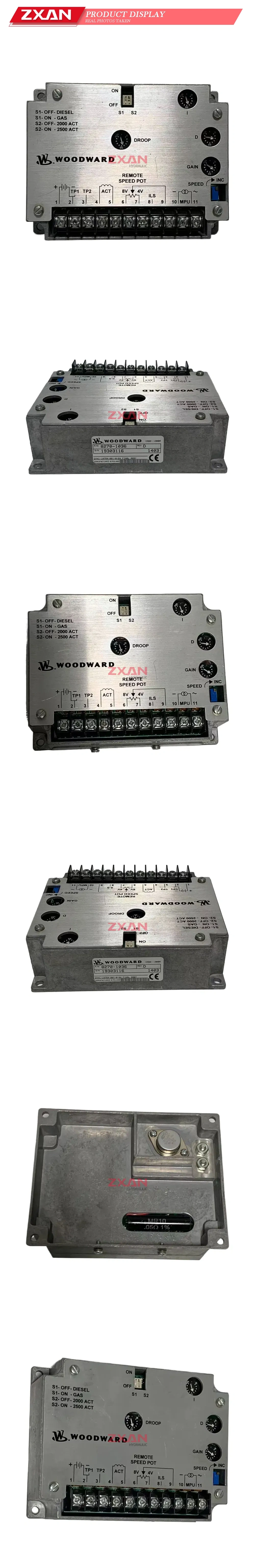 Woodward 8270-1036 Electronic Governor Control Description
