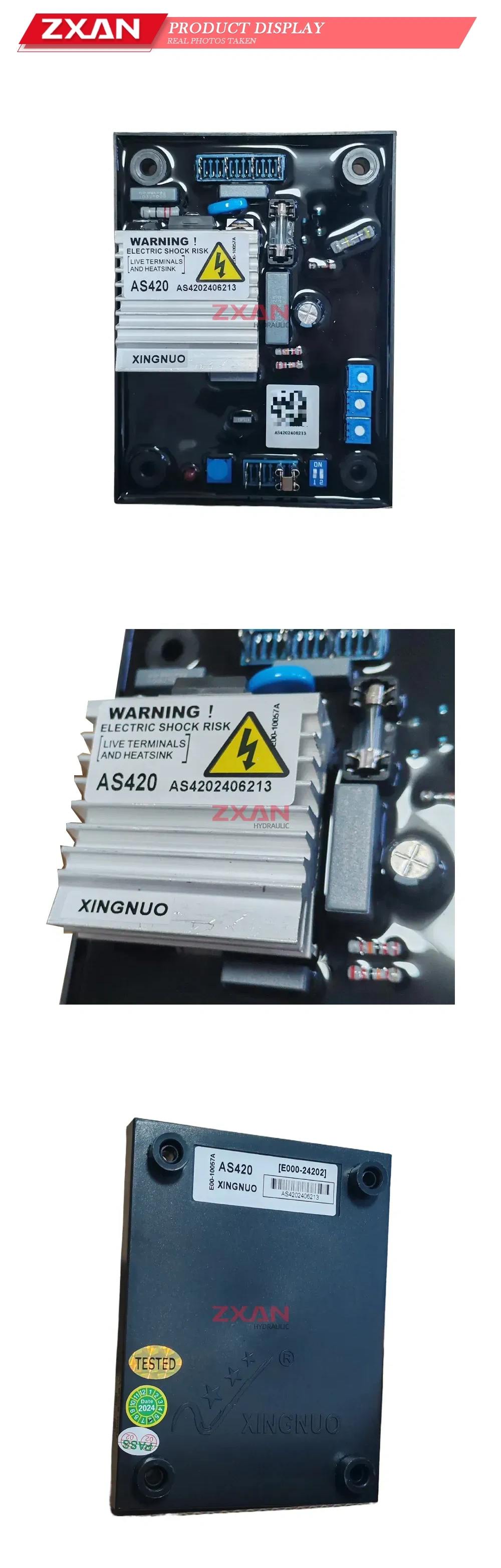 XINGNUO AS420 Automatic Voltage Regulator (AVR) Description