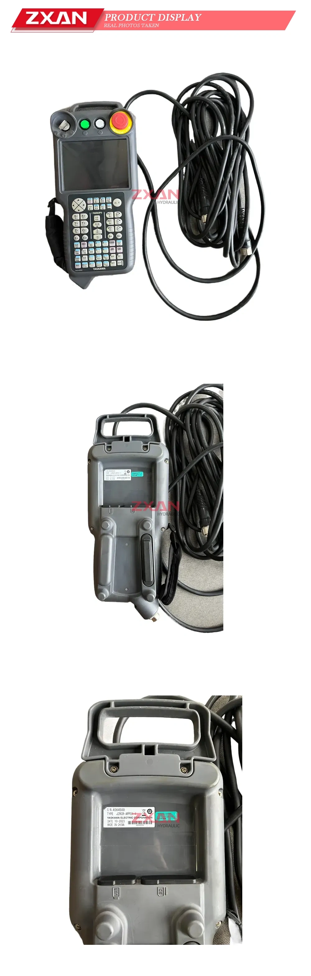 Yaskawa JZRCR-APP01-1 Robot Teach Pendant Description