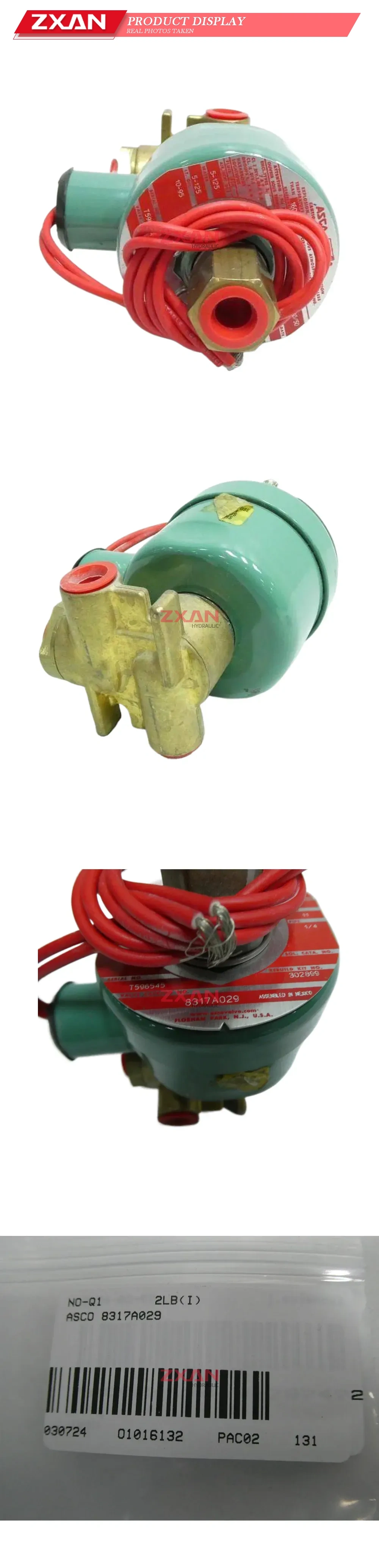 ASCO 8317A029 Solenoid Valve Description