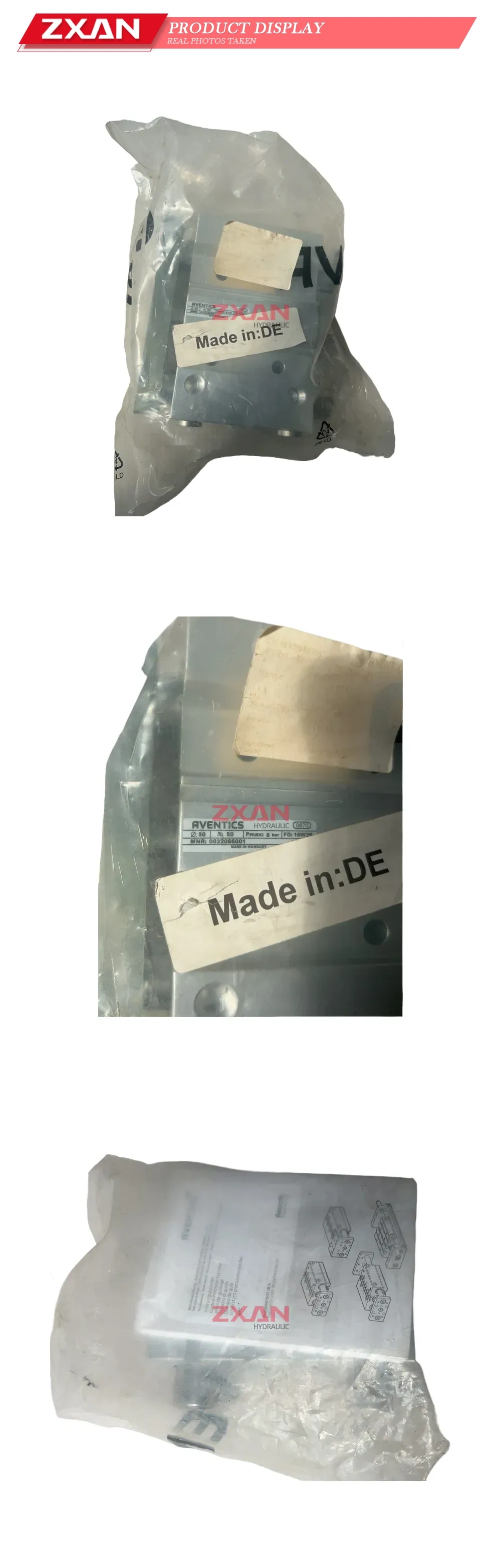 AVENTICS 0822066001 Pneumatic Guided Cylinder Description