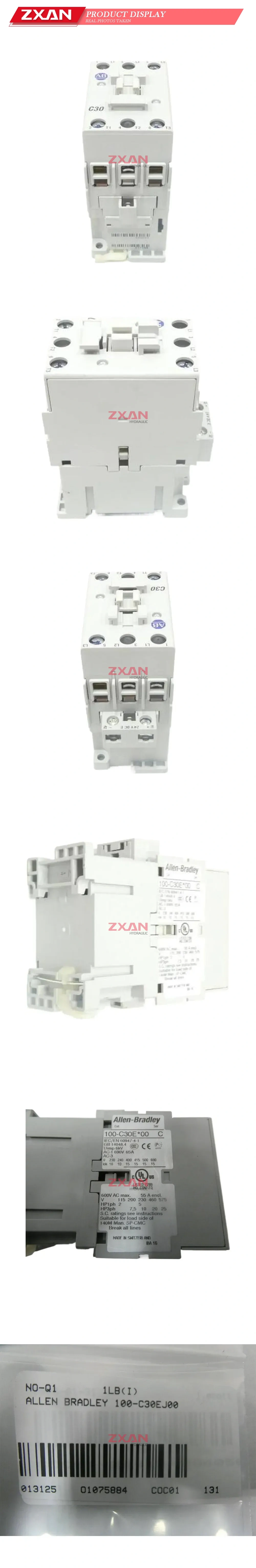Allen-Bradley 100-C30E*00 IEC Contactor Description