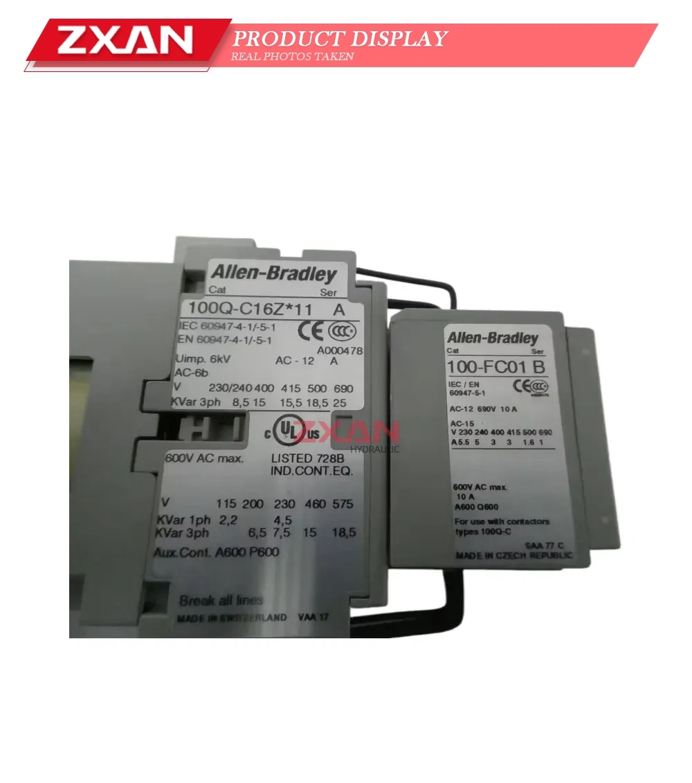 Allen-Bradley 100Q-C16Z*11 Capacitor Switching Contactor Description