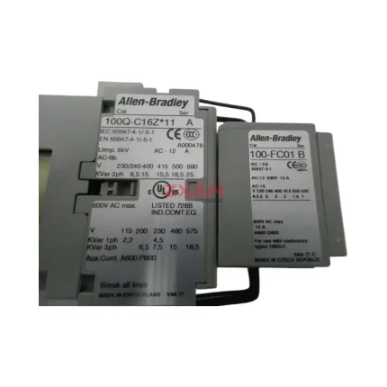Allen-Bradley 100Q-C16Z*11 Capacitor Switching Contactor