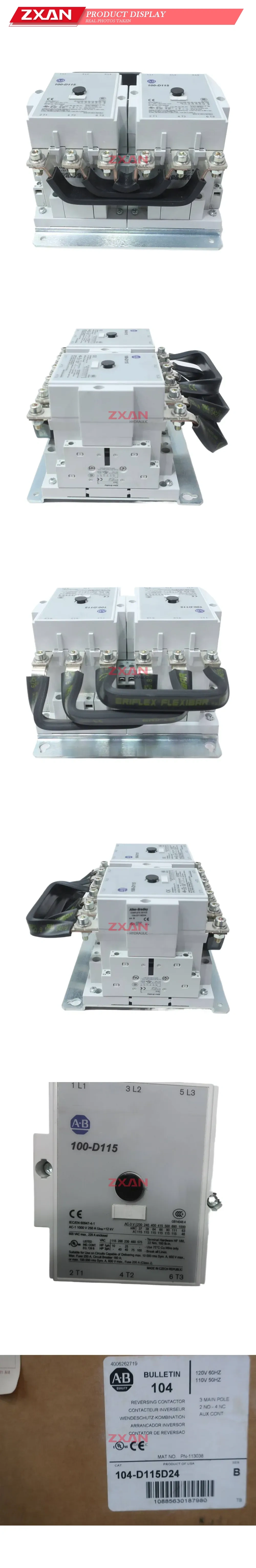 Allen-Bradley 104-D115D24 Reversing Contactor Description