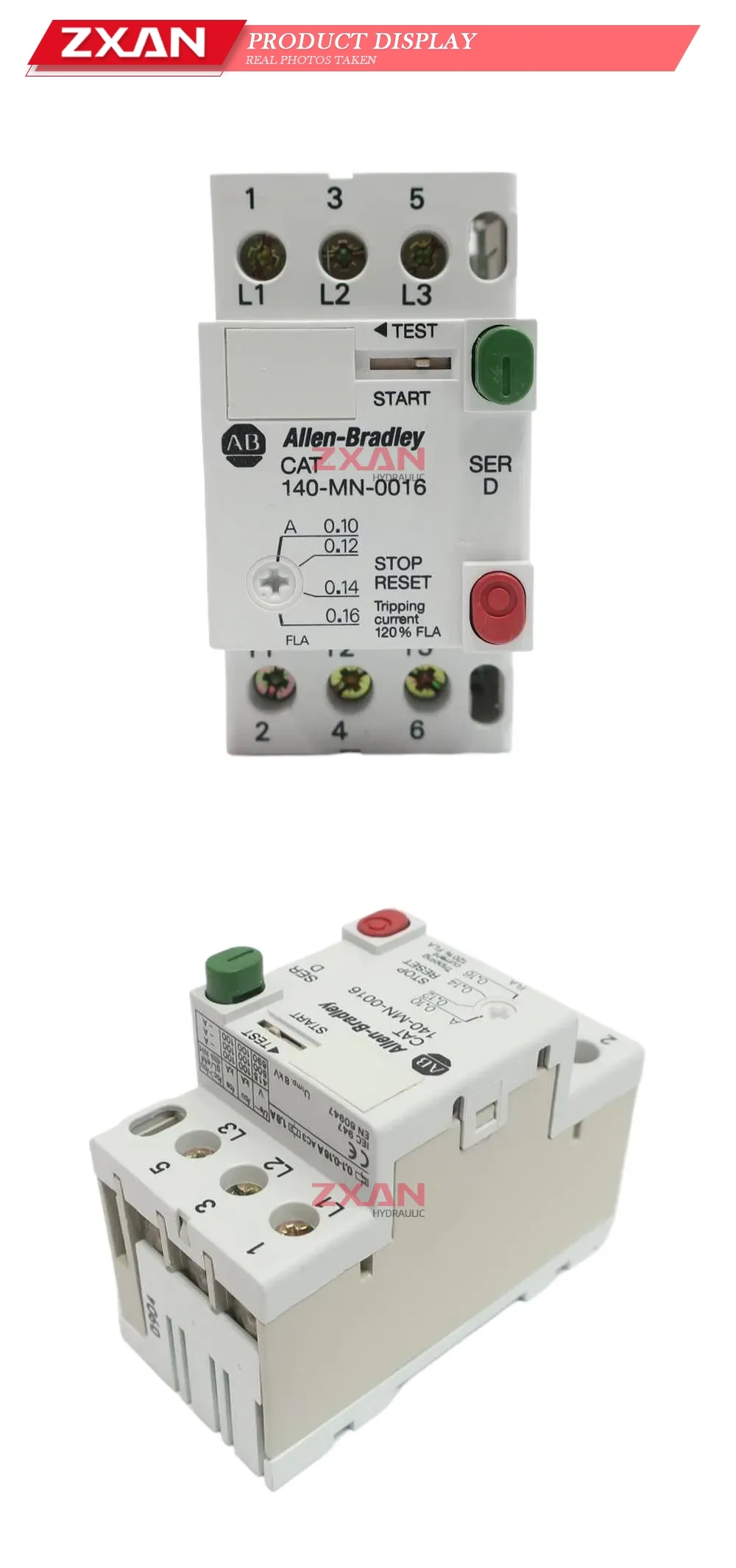 Allen-Bradley 140-MN-0016 Motor Protection Circuit Breaker Description