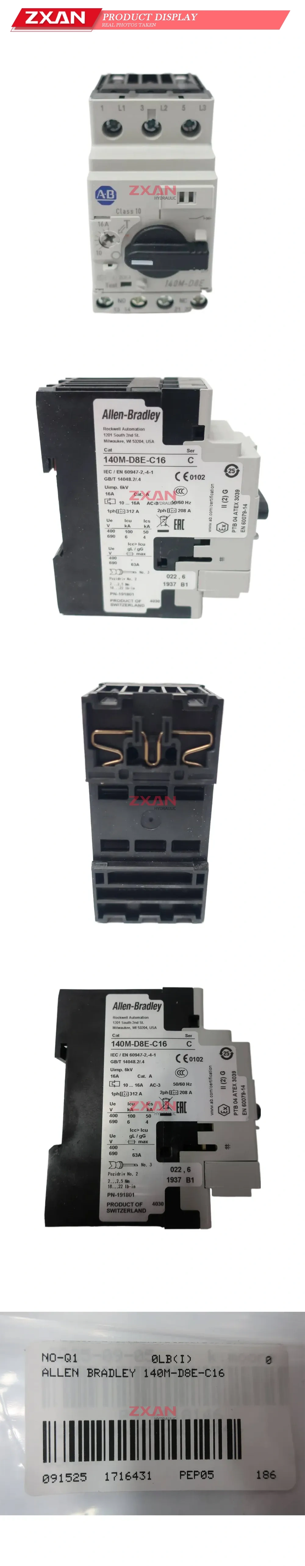 Allen-Bradley 140M-D8E-C16 Motor Protection Circuit Breaker Description