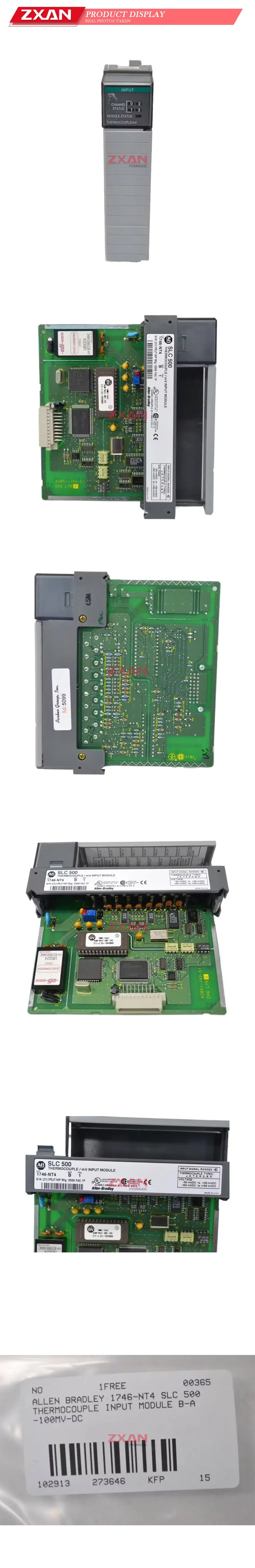 Allen-Bradley 1746-NT4 Thermocouple / mV Input Module Description