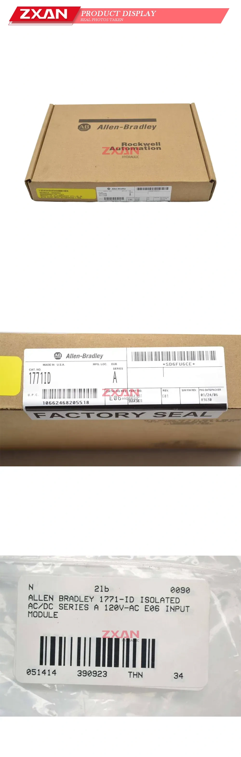 Allen-Bradley 1771-ID Isolated AC/DC Input Module Description