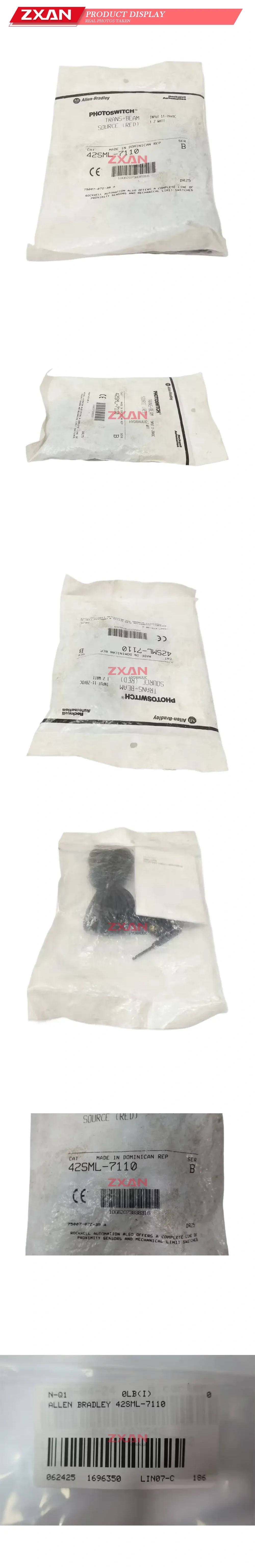 Allen-Bradley 42SML-7110 Photoelectric Sensor Trans-Beam Source Description