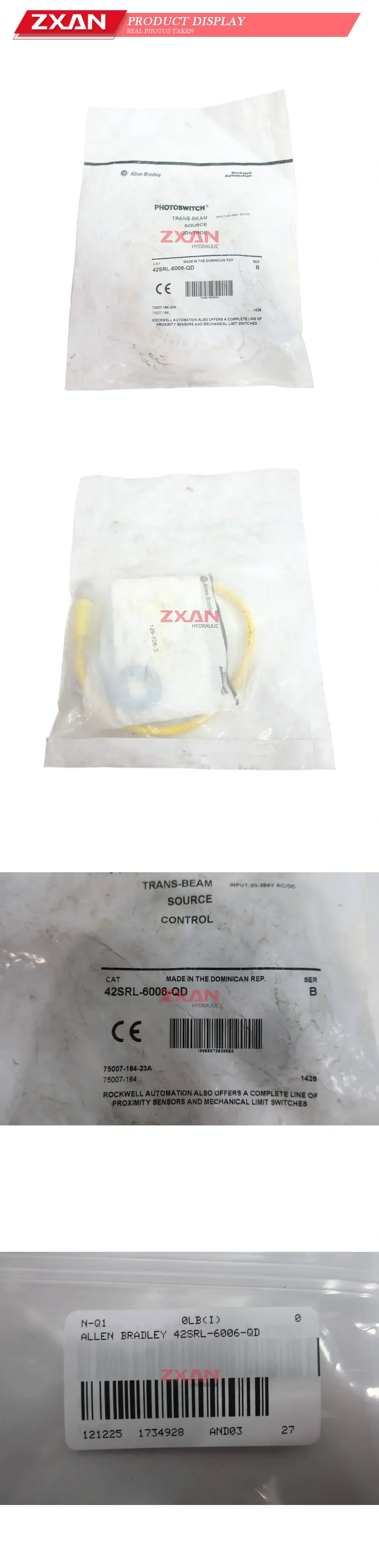 Allen-Bradley 42SRL-6006-QD Photoswitch Trans-Beam Source Control Description