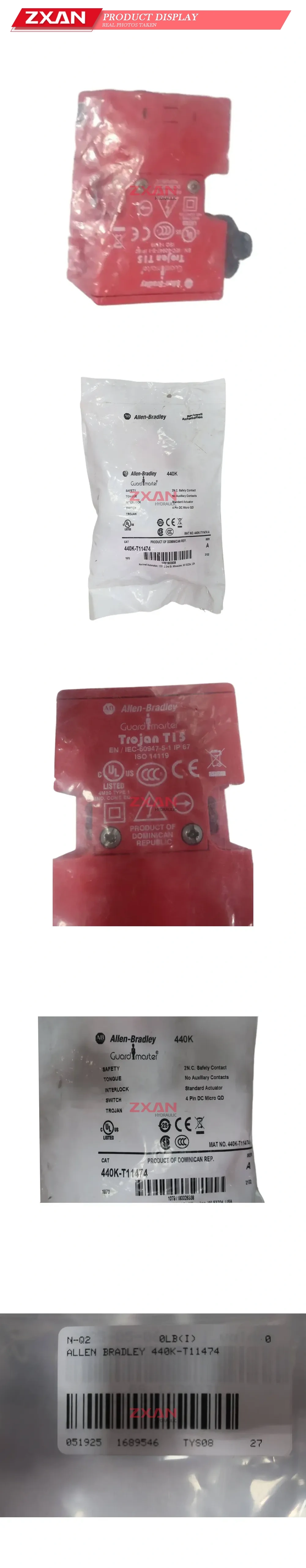 Allen-Bradley 440K-T11474 Safety Interlock Switch Description