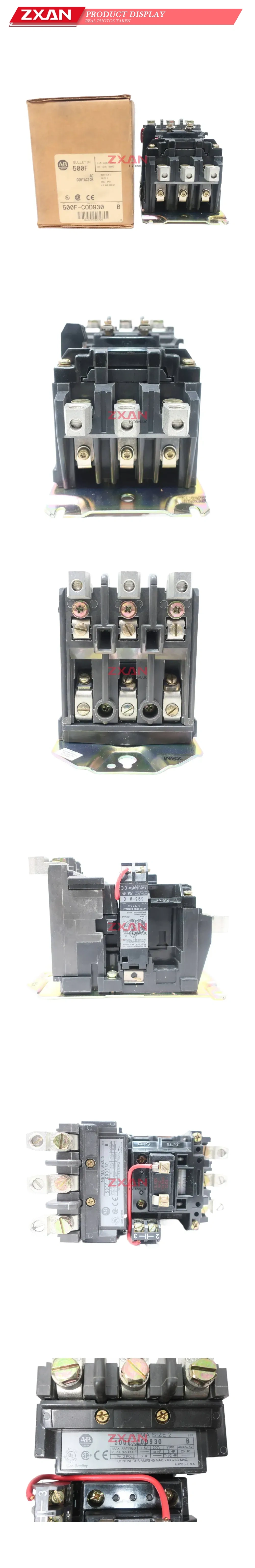 Allen-Bradley 500F-COD930 AC Contactor Description