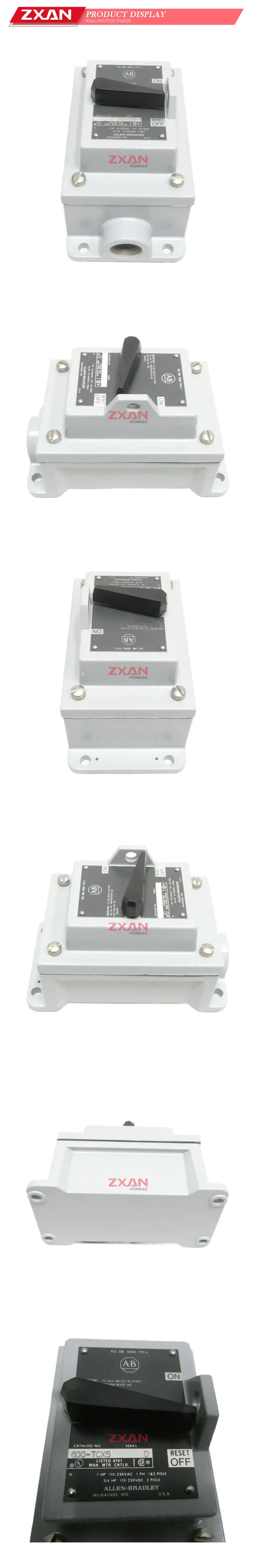 Allen-Bradley 600-TCX5 Manual Motor Controller Description