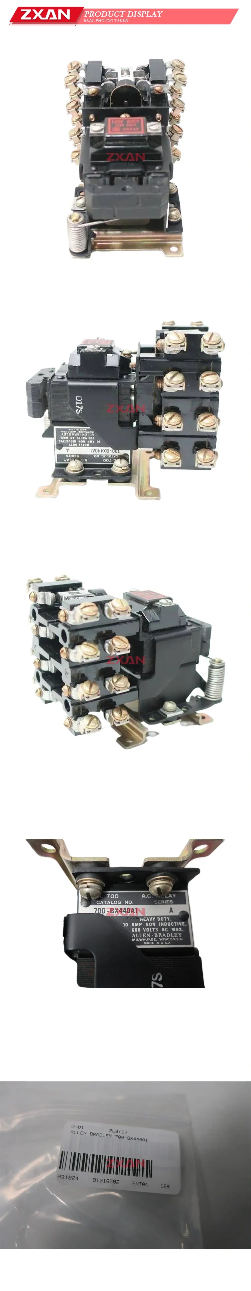 Allen-Bradley 700-BX440A1 AC Relay Description