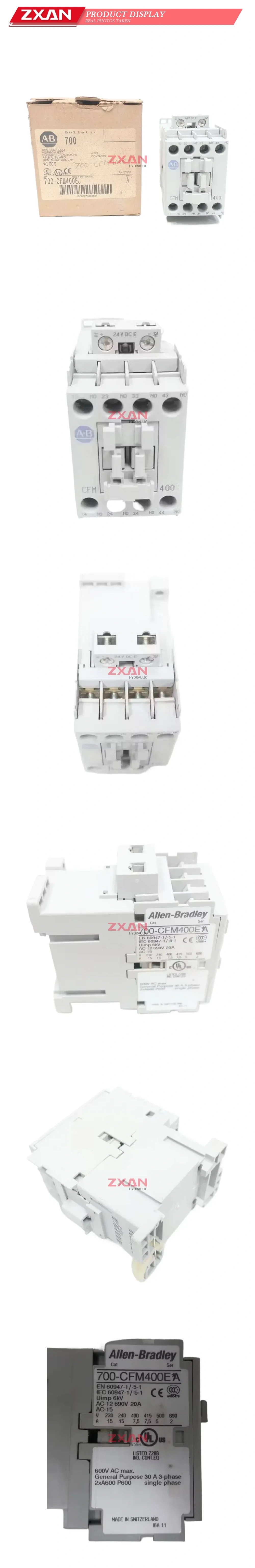 Allen-Bradley 700-CFM400E Control Relay Description