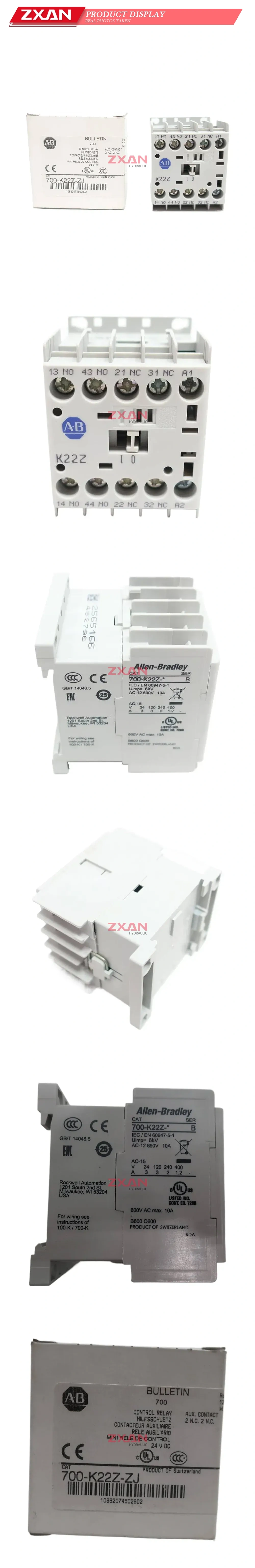 Allen-Bradley 700-K22Z-ZJ Control Relay Description