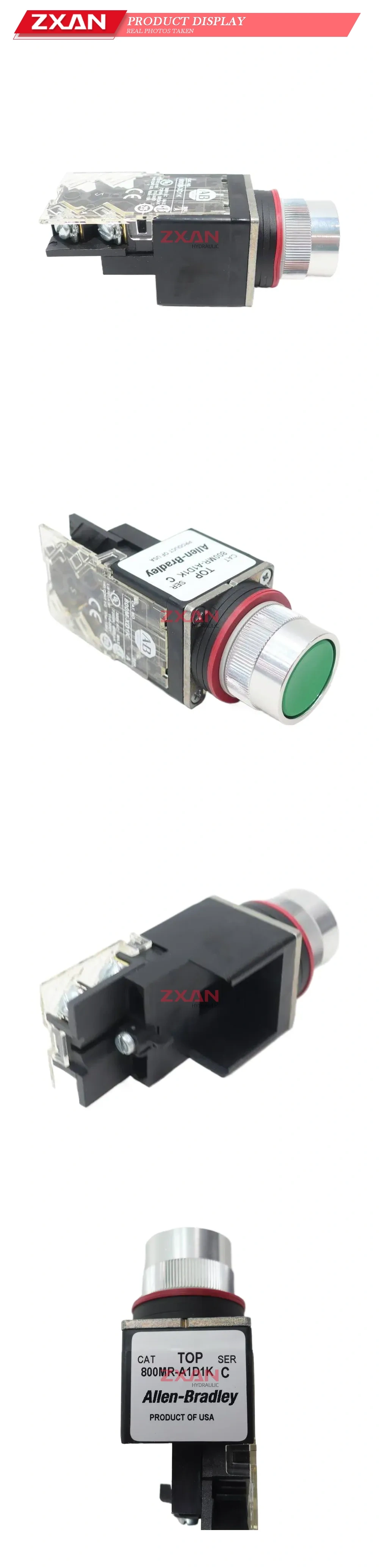 Allen-Bradley 800MR-A1D1K Push Button Description