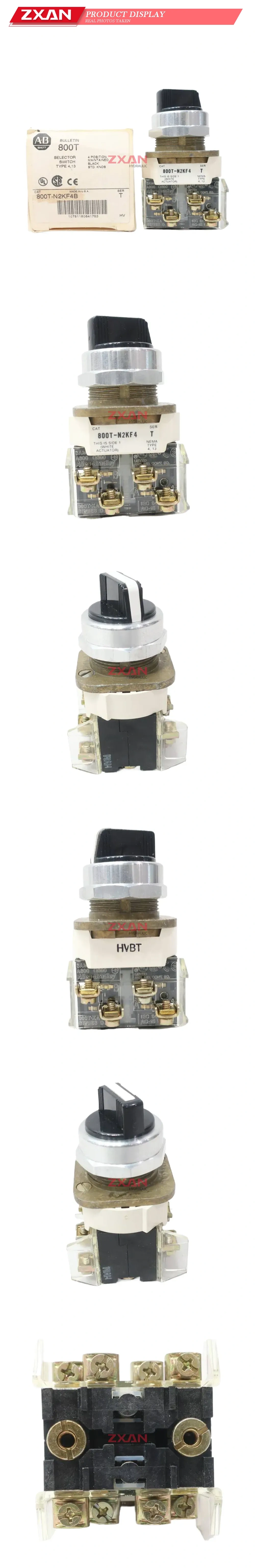 Allen-Bradley 800T-N2KF4 Selector Switch Description