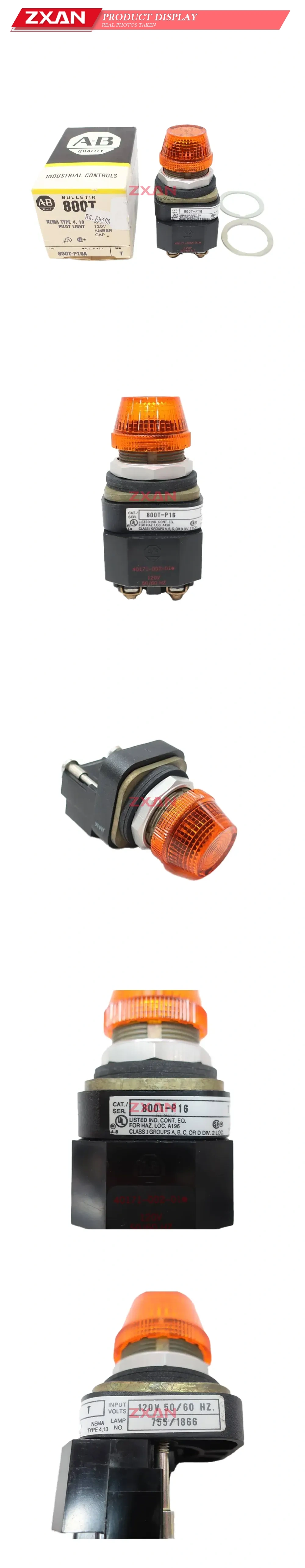 Allen-Bradley 800T-P16A Pilot Light Description