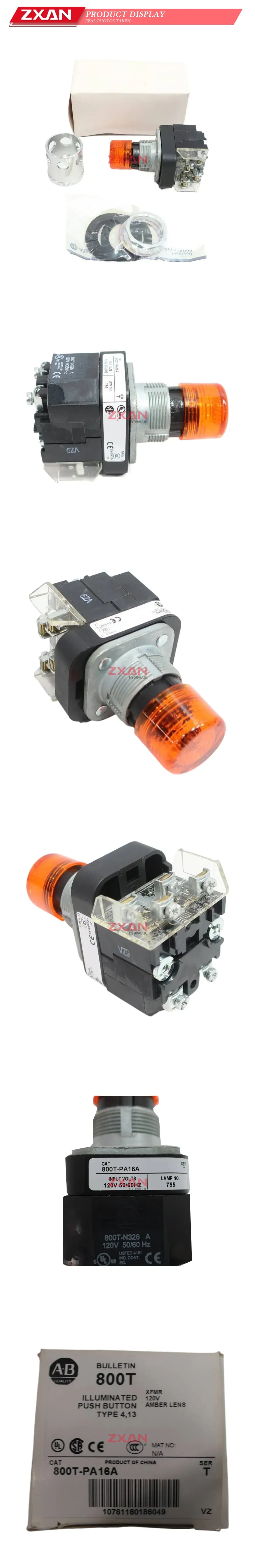 Allen-Bradley 800T-PA16A Illuminated Push Button Description