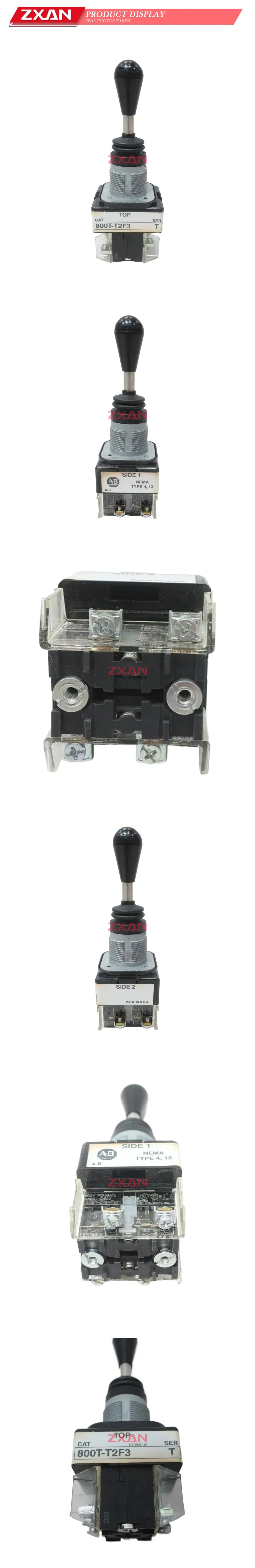 Allen-Bradley 800T-T2F3 Joystick Operator Description