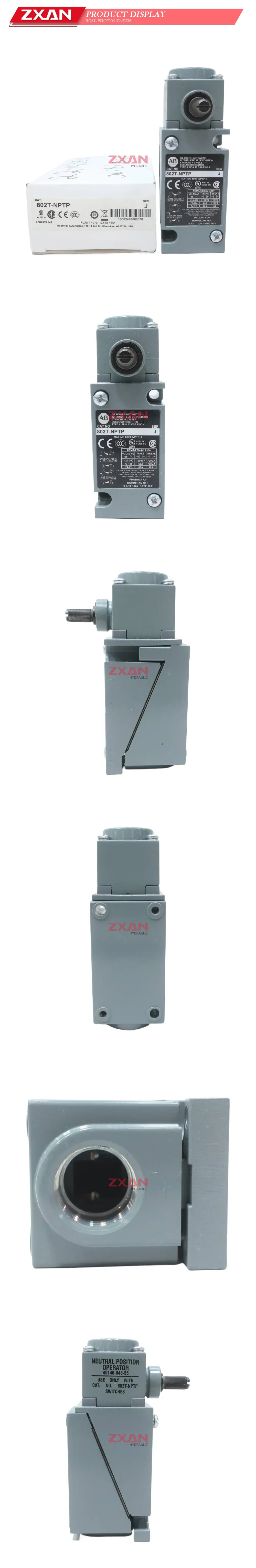 Allen-Bradley 802T-NPTP Oil Tight Limit Switch Description