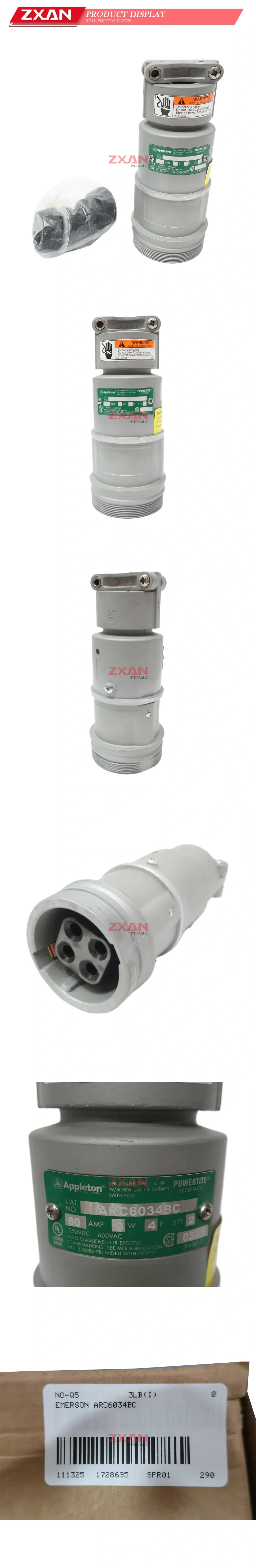 Appleton ARC6034BC Powertite Receptacle (Industrial Electrical Connector) Description