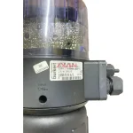 Burkert 8630 / 2702 Pneumatic Actuated Angle-Seat Control Valve with TopControl Positioner