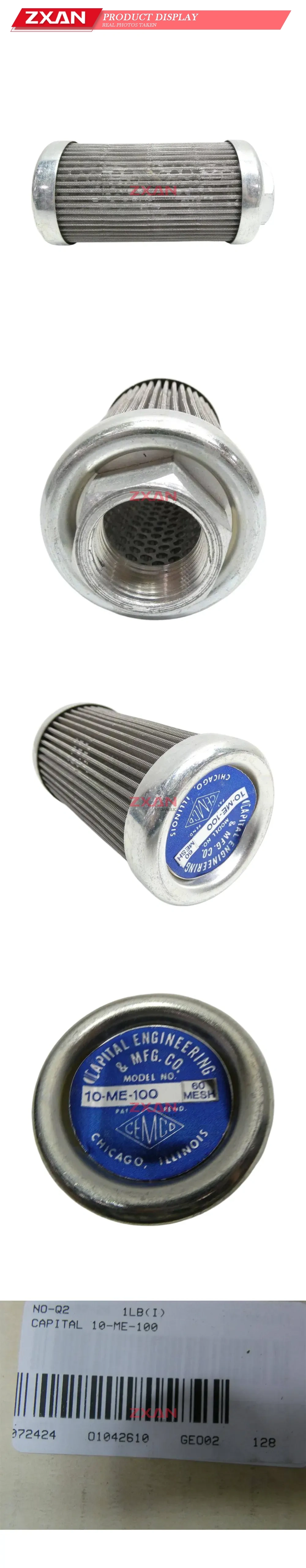 Capital 10-ME-100 Hydraulic Filter Element Description