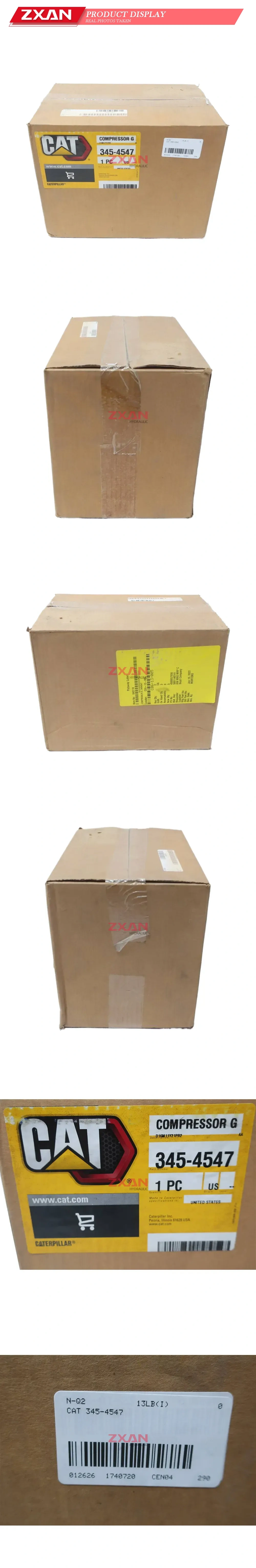 Caterpillar 345-4547 Air Conditioner Compressor Group Description