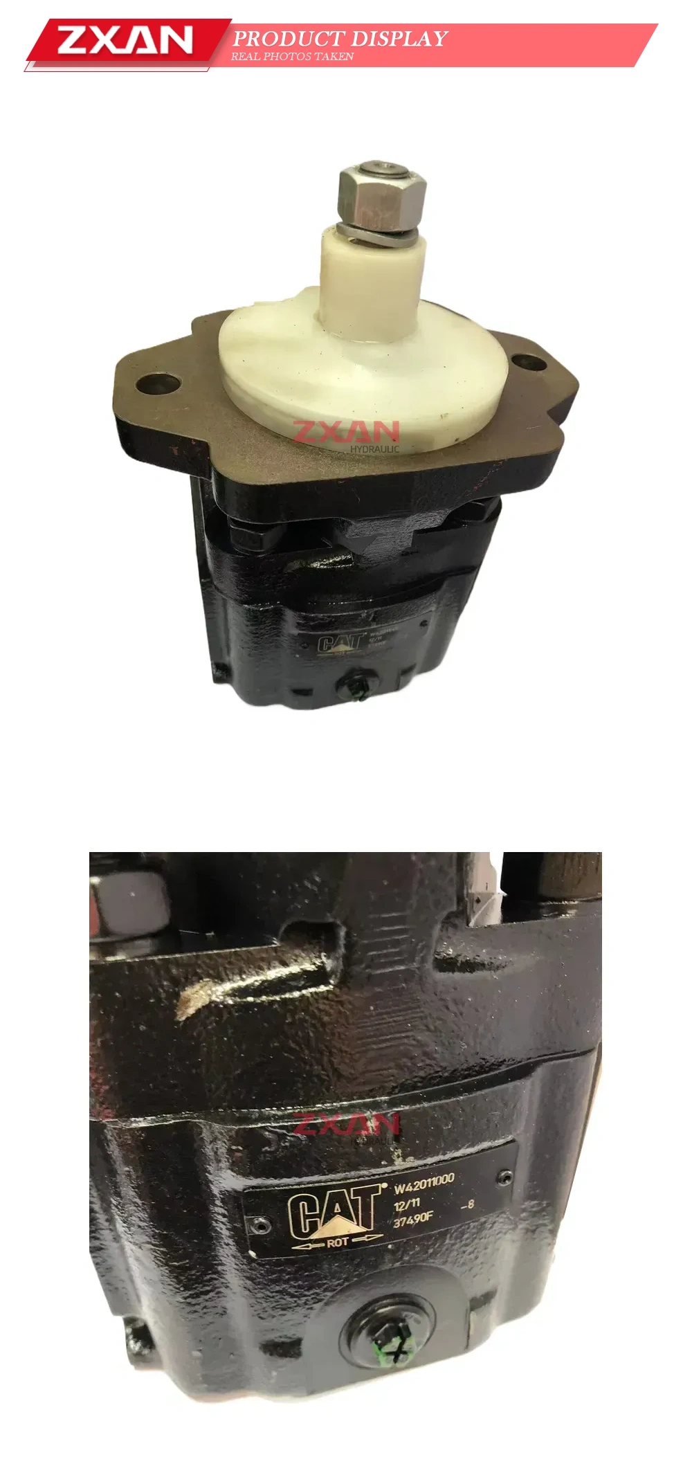 Caterpillar 374.90F Hydraulic Motor Description