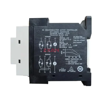 Crydom DRC3R40D400 AC Semiconductor Motor Controller (Solid State Reversing Contactor)