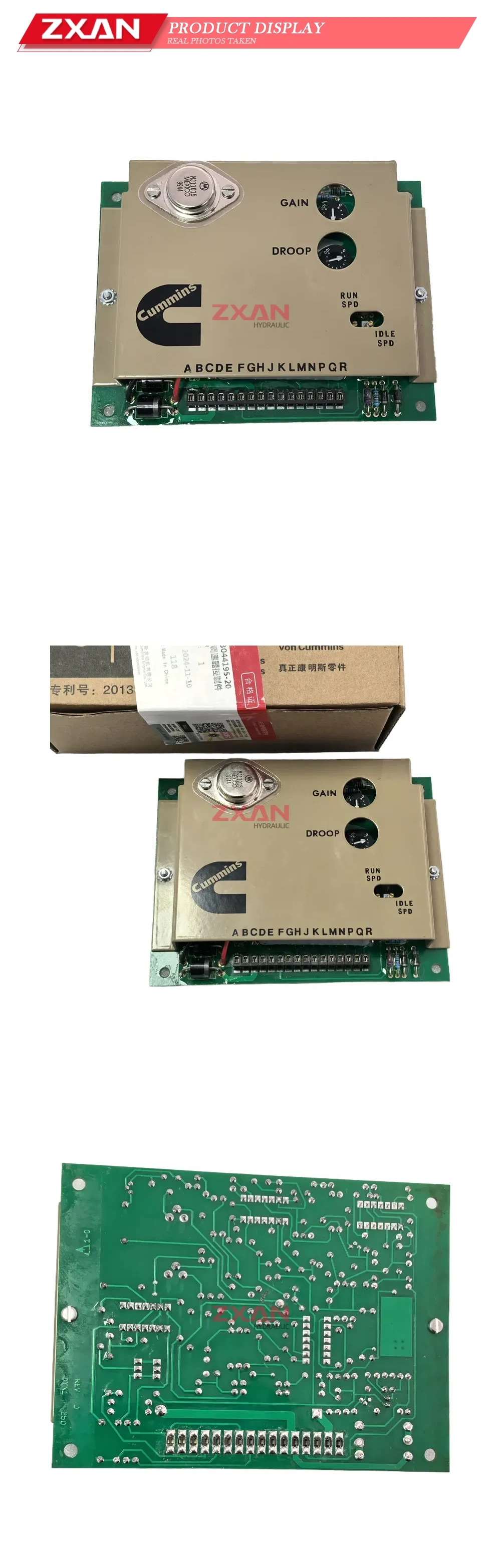 Cummins 3044195-20 Engine Speed Controller Description
