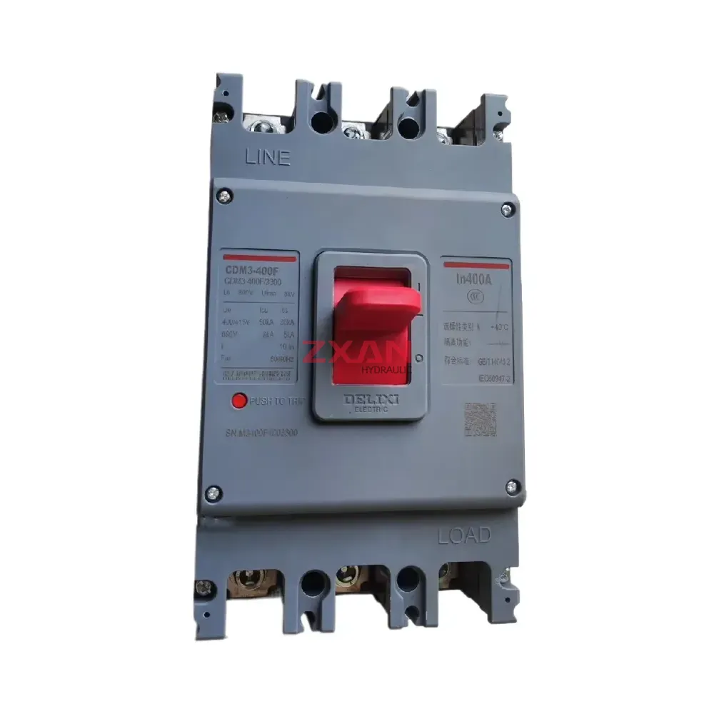DELIXI CDM3-400F-3300 Molded Case Circuit Breaker (MCCB)-img1 DELIXI CDM3-400F/3300 Molded Case Circuit Breaker (MCCB)