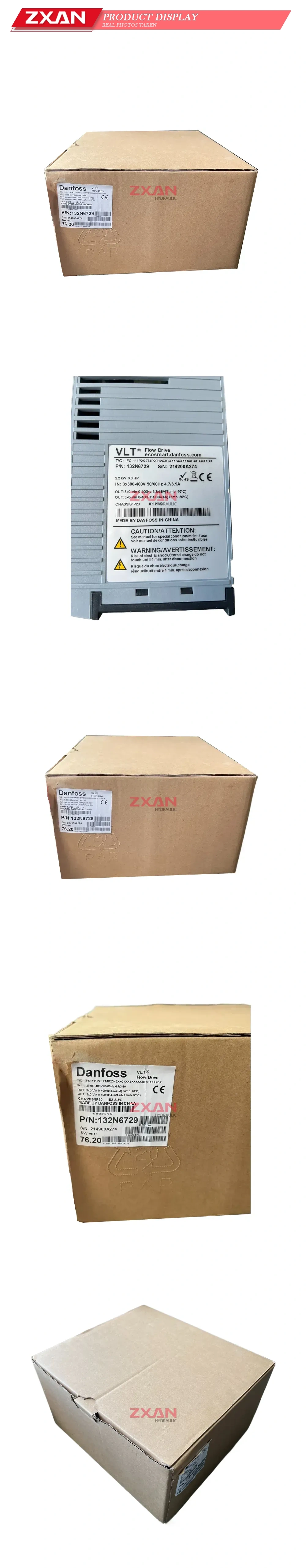 Danfoss 132N6729 VLT Flow Drive Frequency Converter Description