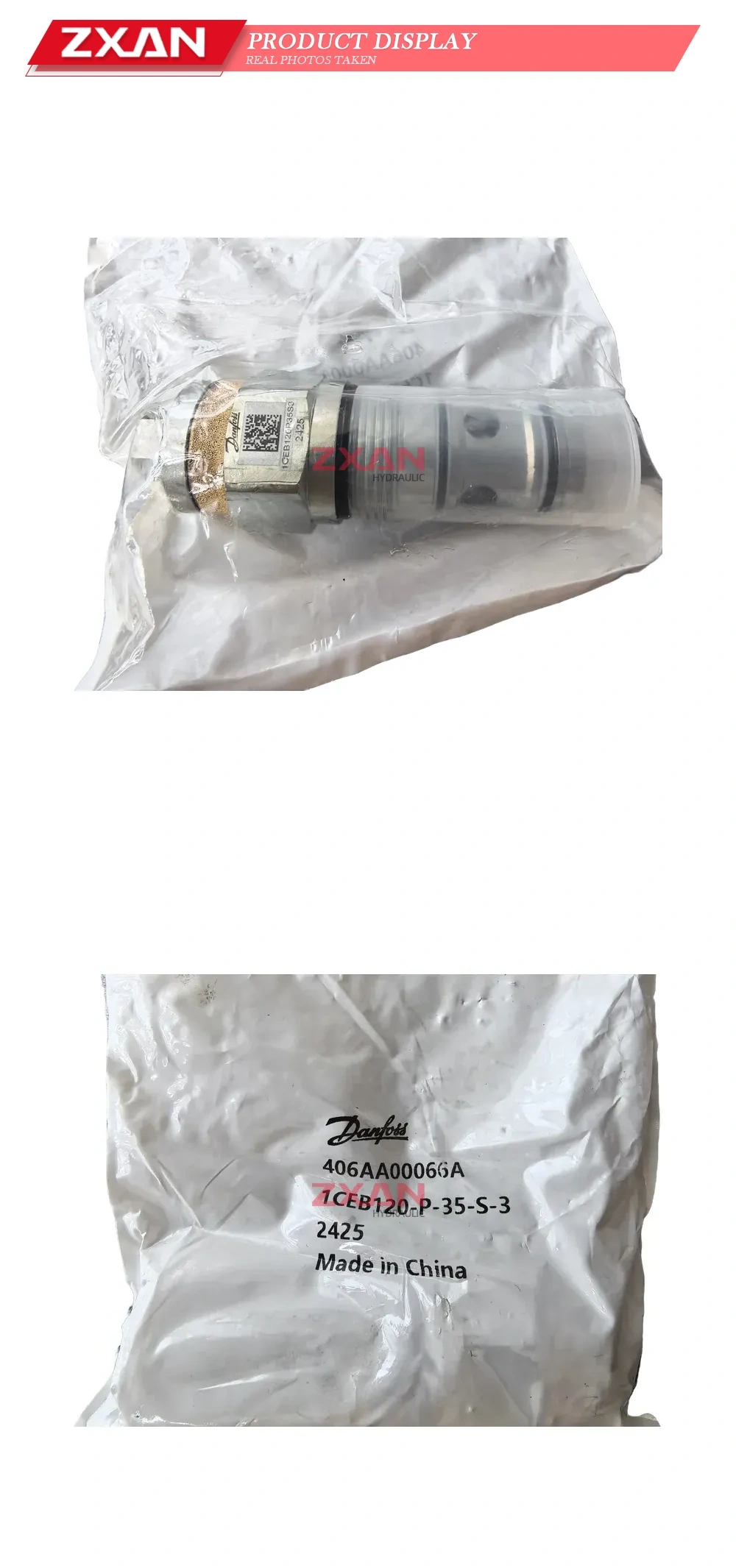 Danfoss 1CEB120-P-35-S-3 Hydraulic Cartridge Valve Description