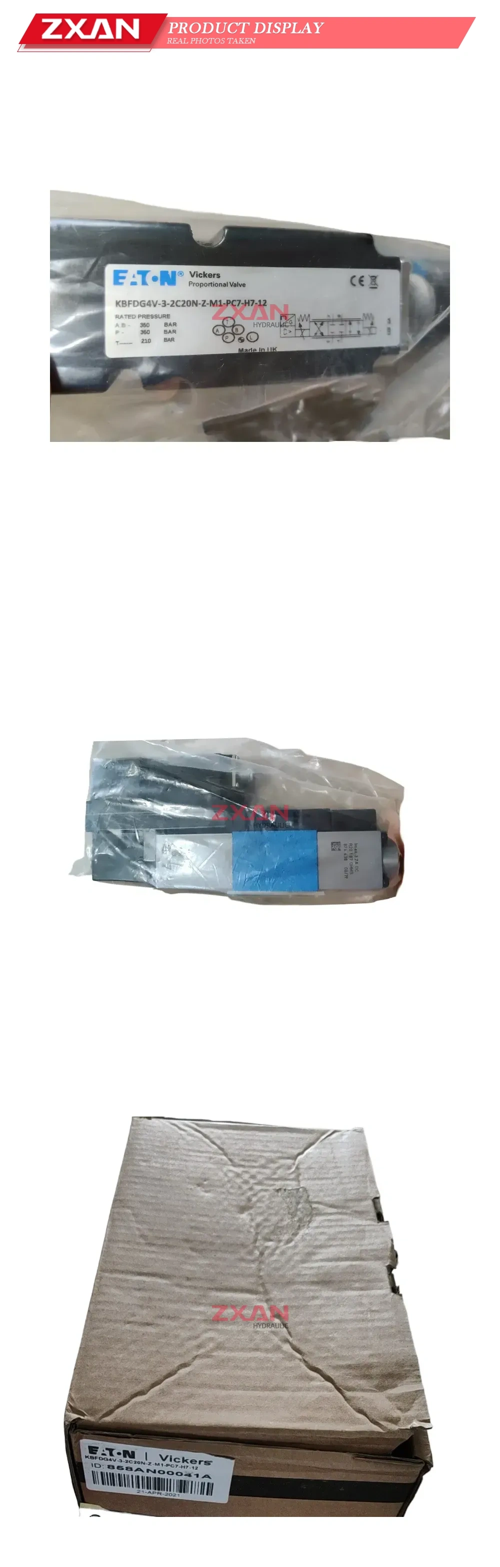 Eaton KBFDG4V-3-2C20N-Z-M1-PC7-H7-12 Proportional Valve Description