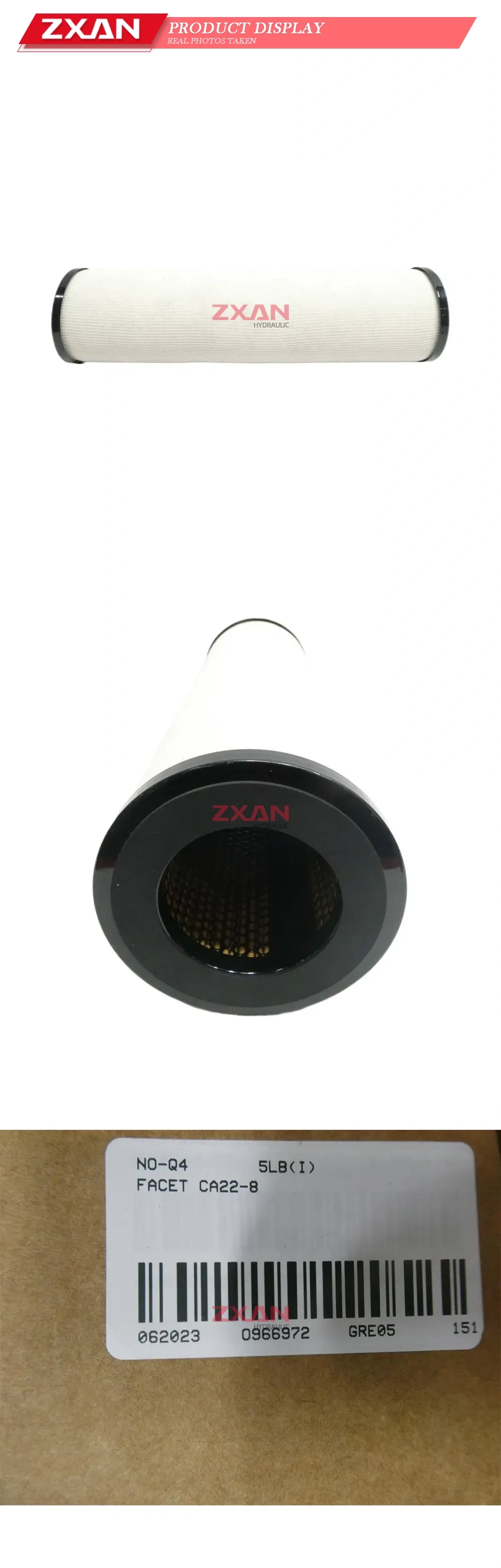 Facet CA22-8 Filter Cartridge Description
